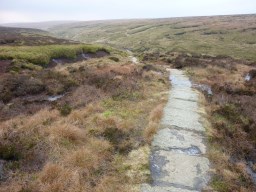 The perfectly laid path to Pendle Summit