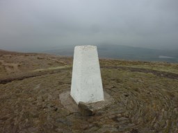 Trig Point at Pendle Summit