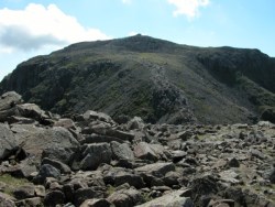 Scafell Pike from a distance
