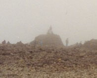 Cairn on summit of Ben Nevis