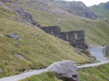 Passed a disused mine