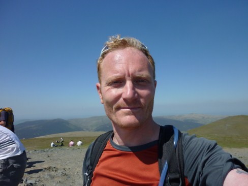 Ady Gray on Blencathra