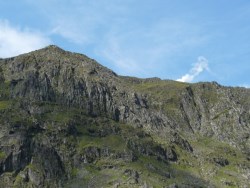 View looking back up the Ranger's Path