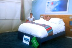 The completed Travelodge Bedroom on Ben Nevis Summit
