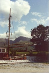 Ben Nevis from the Caledonian Canal