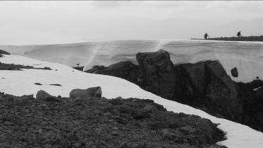 Gardyloo Gulley with snow even in June