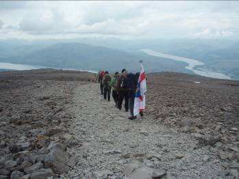 leaving the plateau in formation