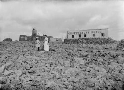 The Observatory and Temperance Hotel on Ben Nevis 1910