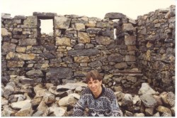 Ruins of buildings on the Summit of Ben Nevis