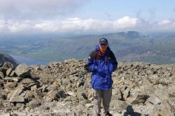 Nick the driver for this Three Peaks Challenge