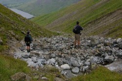 Climbing Scafell Pike in the dark