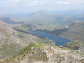 View from Snowdon Summit