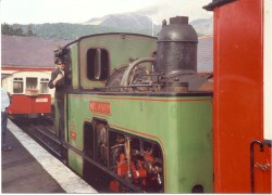 Noel Siabod at Llanberis